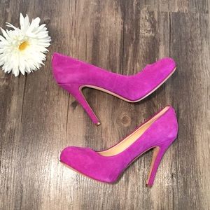 Ivanka Trump women’s size 7 purple suede heels